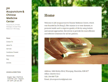 Tablet Screenshot of drjiacupuncture.com